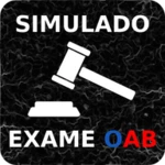 simulado prova/exame oab android application logo